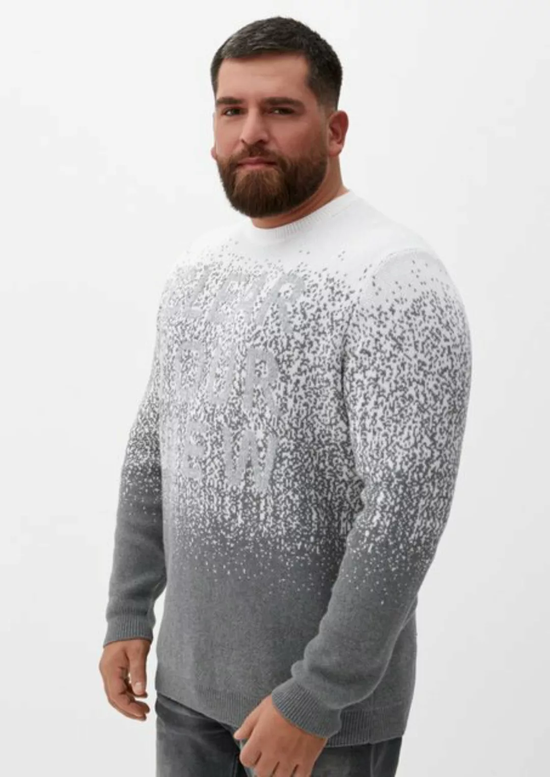 s.Oliver Strickpullover Pullover aus Baumwollstrick günstig online kaufen