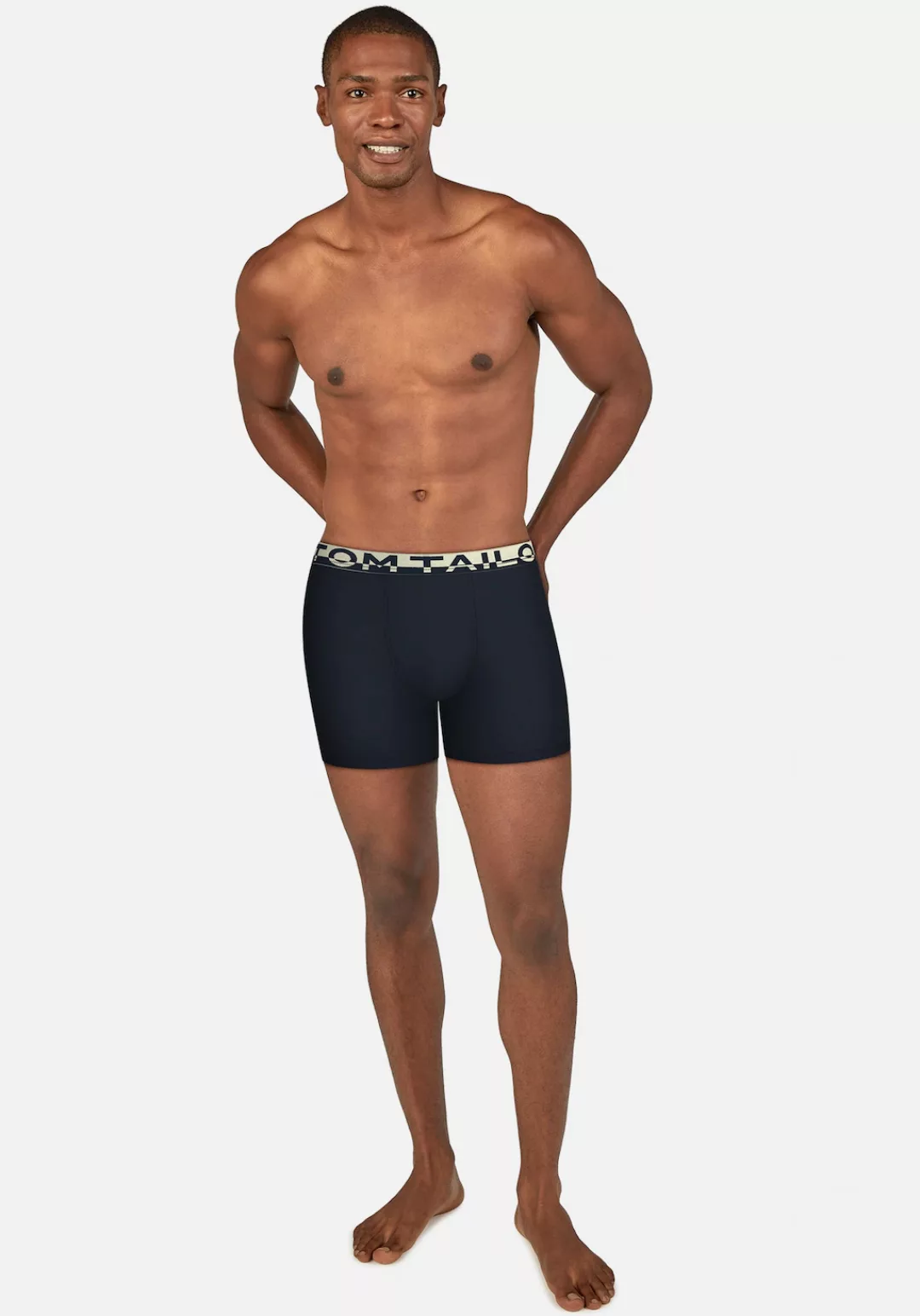 TOM TAILOR Boxershorts, (2er-Pack), mit Logobund günstig online kaufen