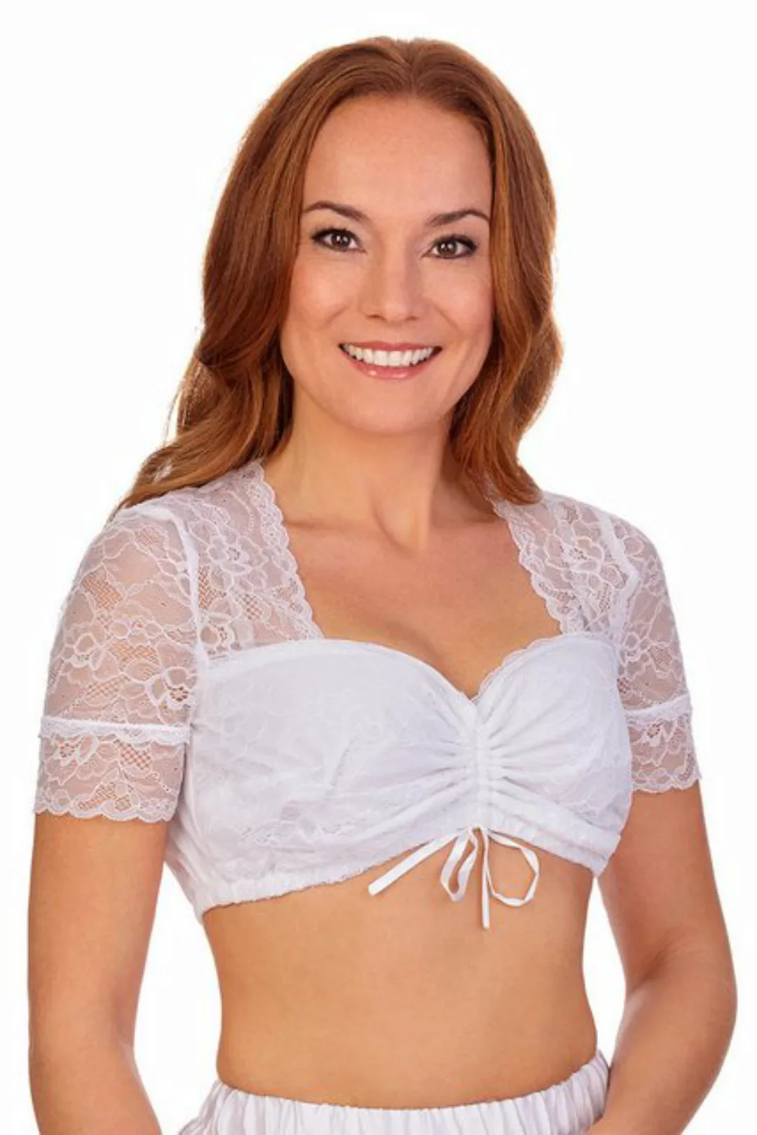 MarJo Dirndlbluse Dirndlbluse - NAMIKA-KOSIRA - weiß günstig online kaufen