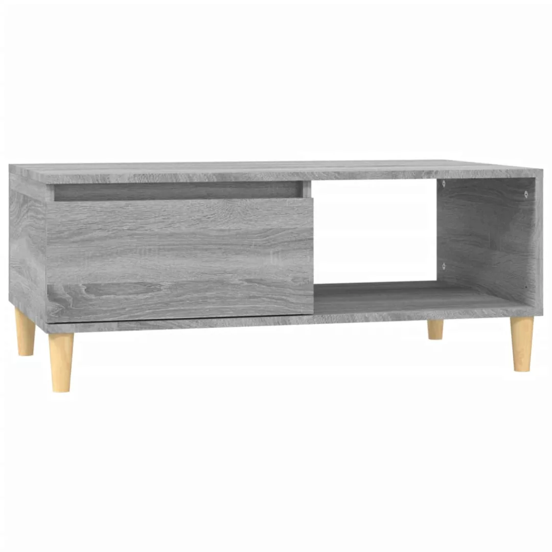 Vidaxl Couchtisch Grau Sonoma 90x50x36,5 Cm Holzwerkstoff günstig online kaufen