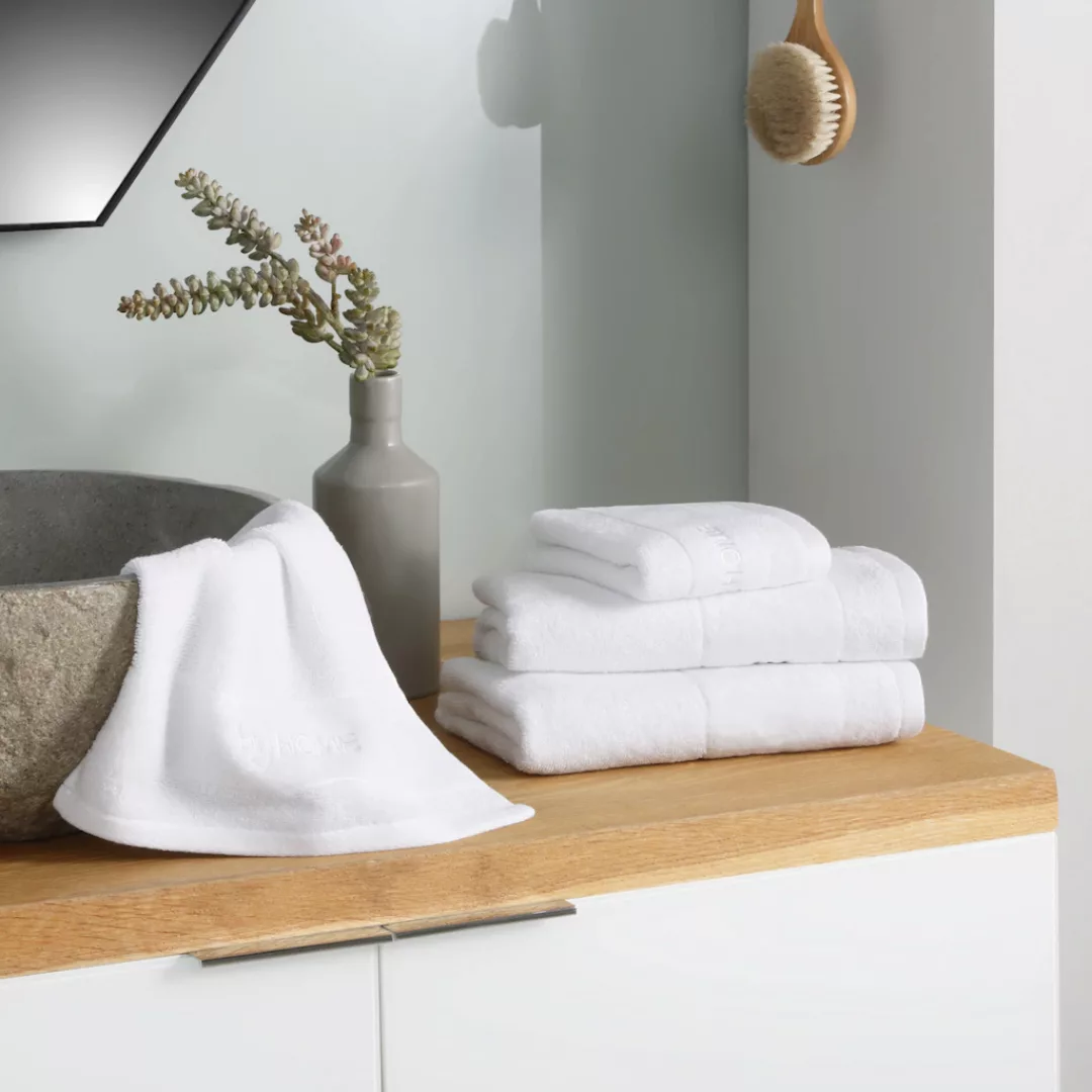 my home Handtuch Set »»Aiden«, Handtücher mit Markenlogo Stickerei in der B günstig online kaufen