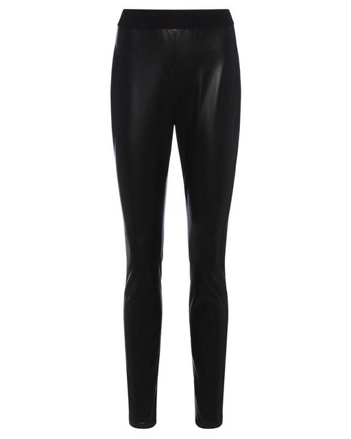 HUGO Lederhose Damen Kunstlederhose HONATI-3 Extra Slim Fit (1-tlg) günstig online kaufen