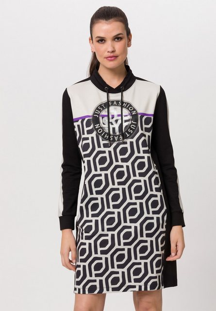 TUZZI Jerseykleid mit schmalem Stehkragen günstig online kaufen