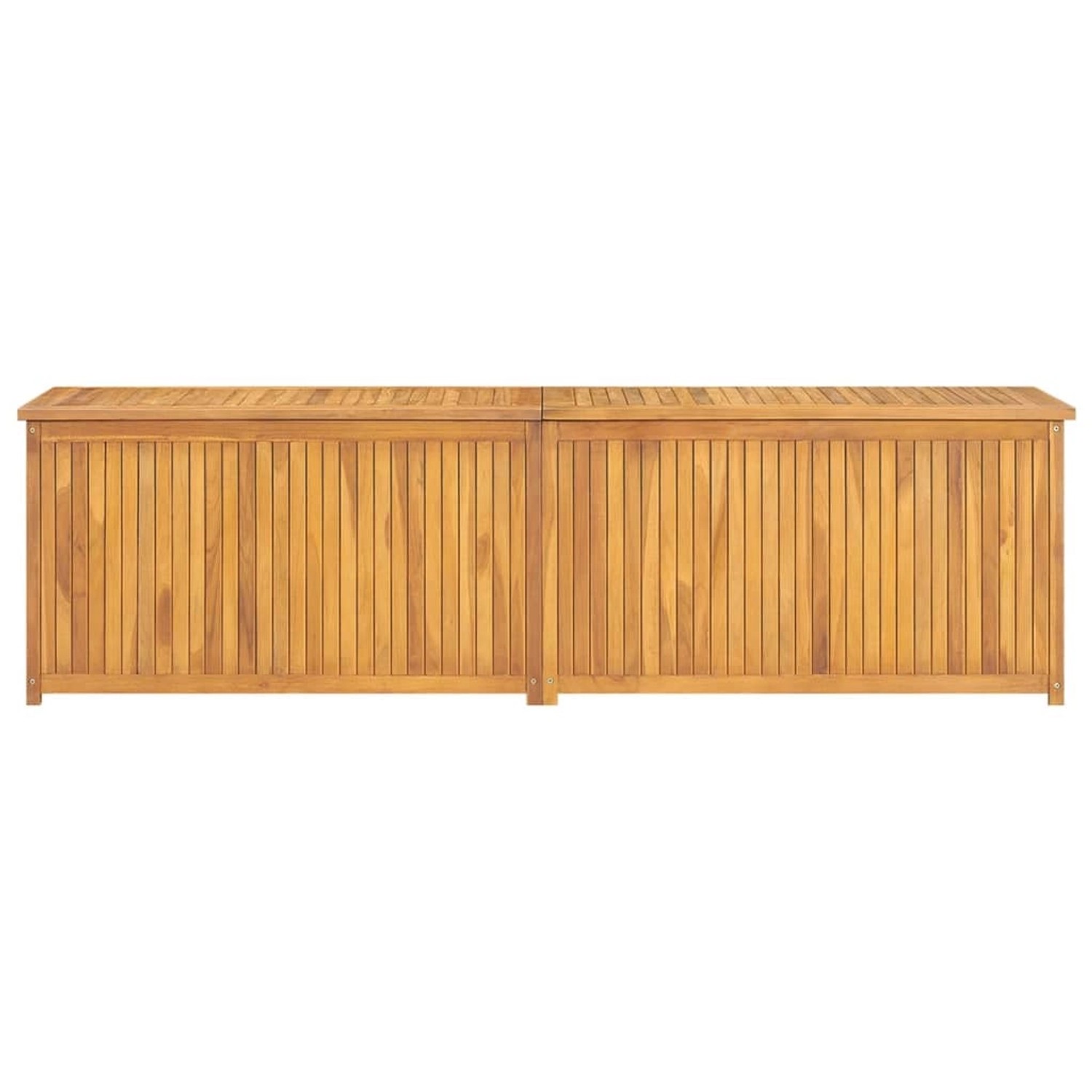 vidaXL Gartenbox 200x50x55 cm Massivholz Teak günstig online kaufen