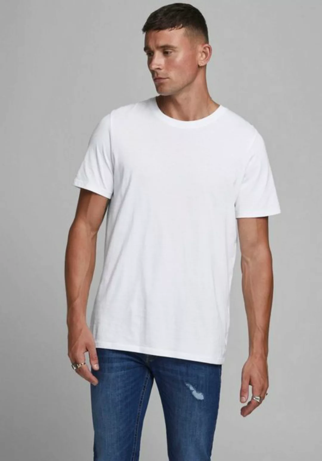 Jack & Jones Rundhalsshirt "JJEORGANIC BASIC TEE SS O-NECK NOOS" günstig online kaufen