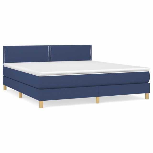 vidaXL Boxspringbett Bett Boxspringbett mit Matratze und LED Stoff (180 x 2 günstig online kaufen