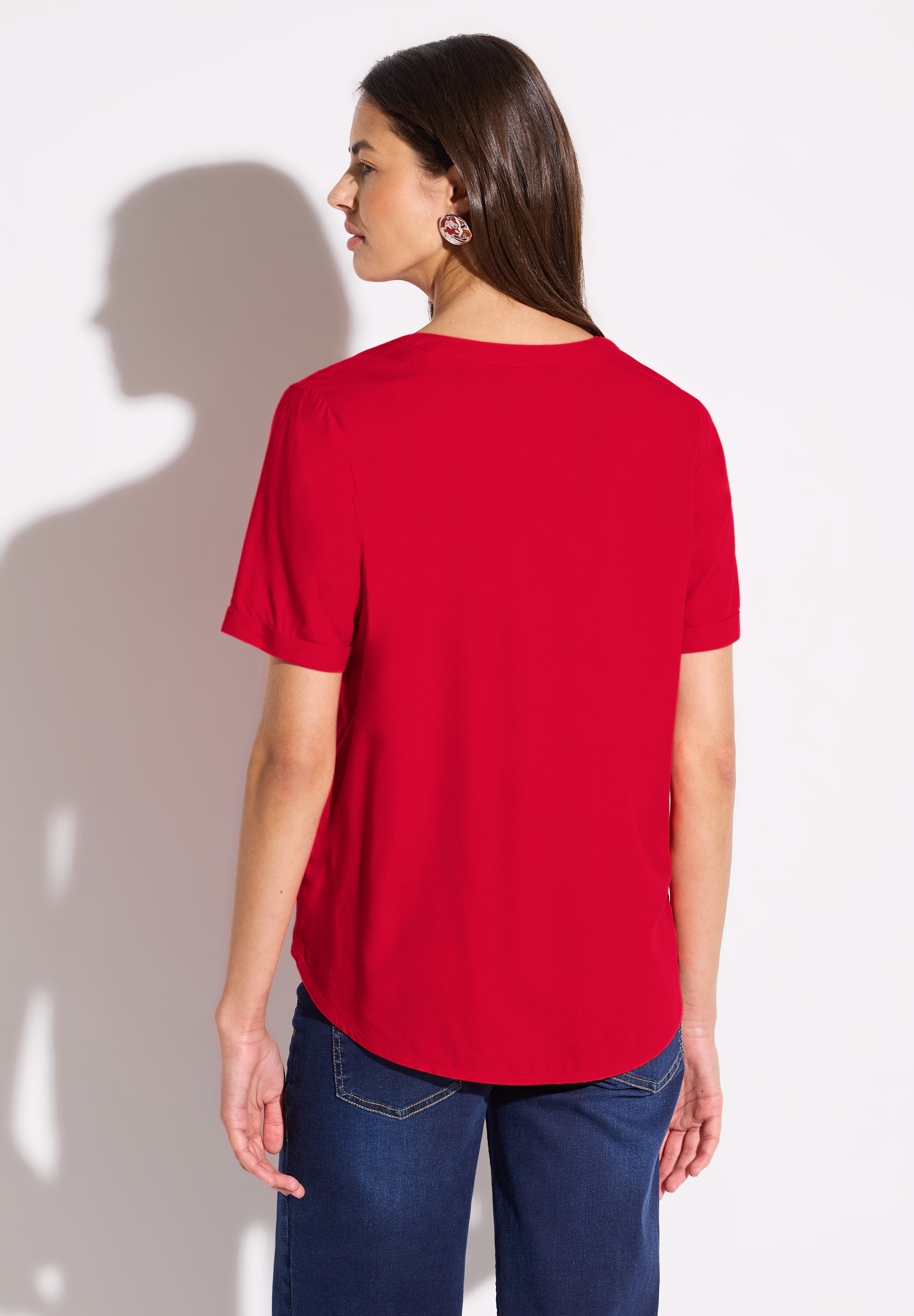 STREET ONE Hemdbluse, aus softer Viskose günstig online kaufen