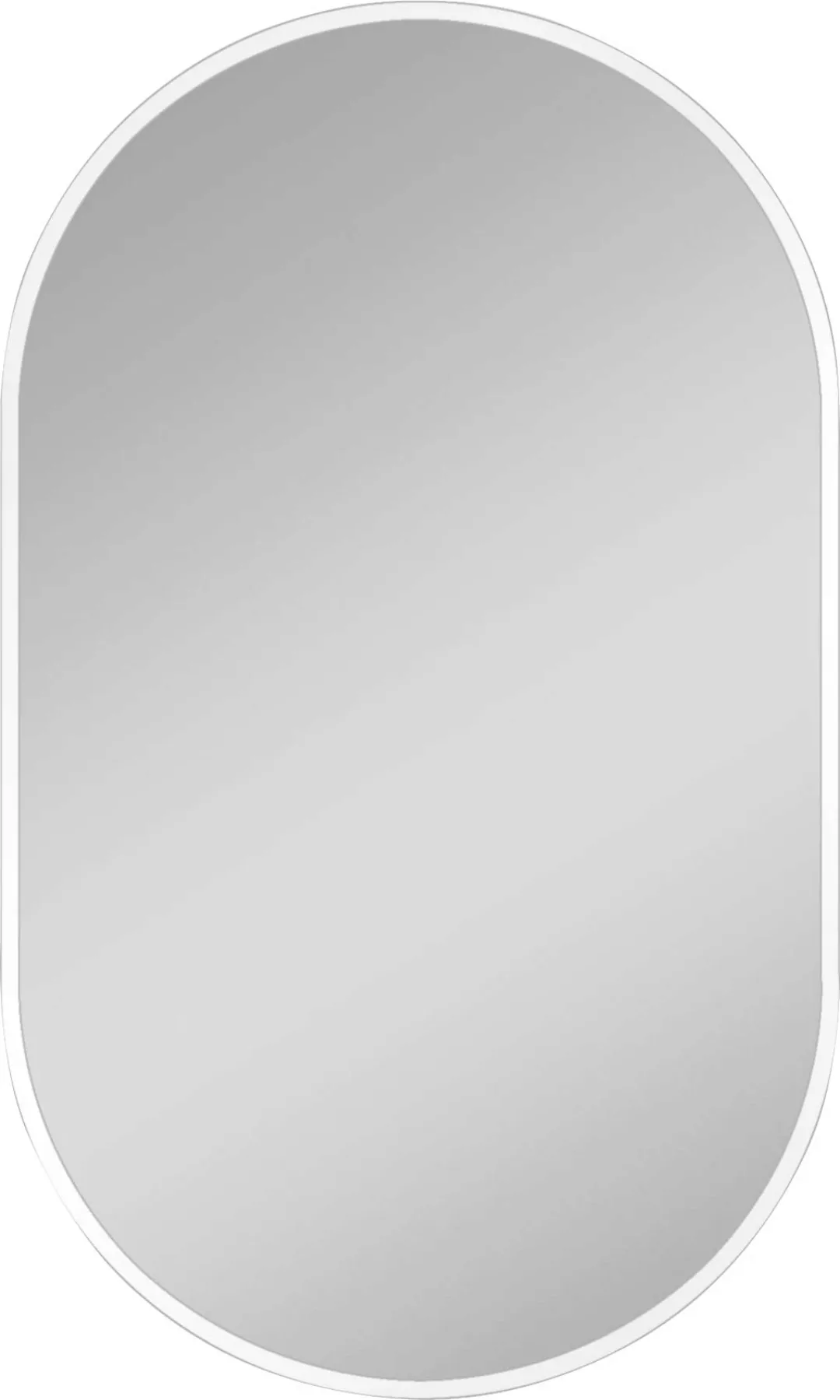 Talos Dekospiegel »LED Design Spiegel oval weiß, 45x75 cm«, (1 St.) günstig online kaufen