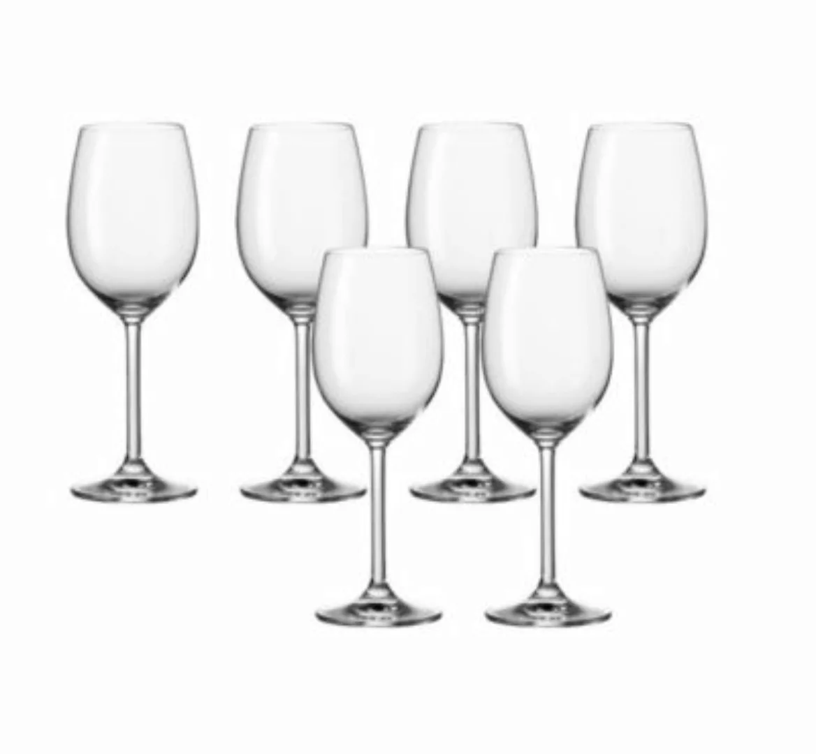 LEONARDO Weißweinglas 6er-Set Daily transparent günstig online kaufen