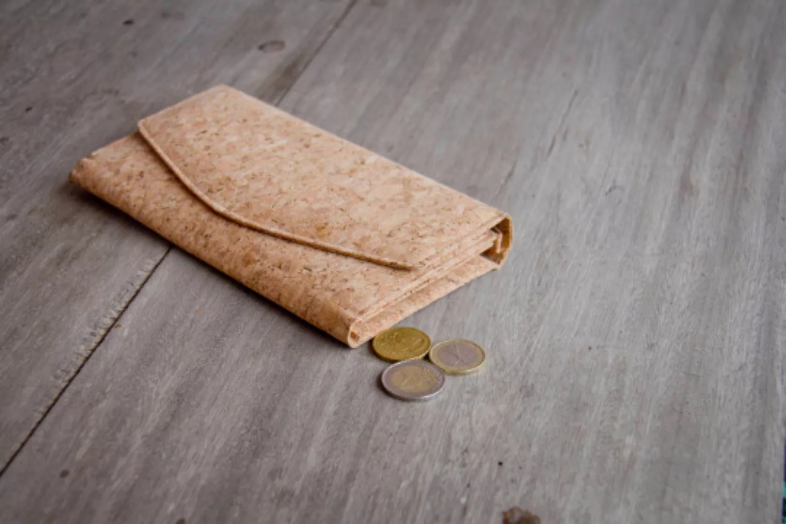 Portemonnaie/ Eco Cork Wallet- Vegan, Brieftasche Aus Recycling - Kork günstig online kaufen