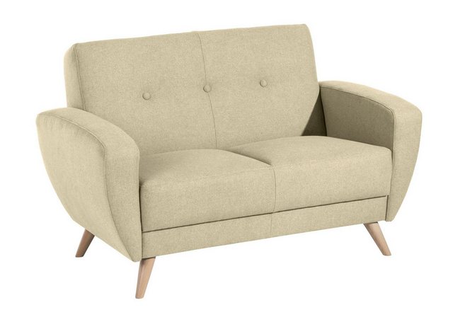 58 aufm Kessel Sofa 2-Sitzer Karen Bezug Samtvelours (mit Clean-Abo Ausrüst günstig online kaufen