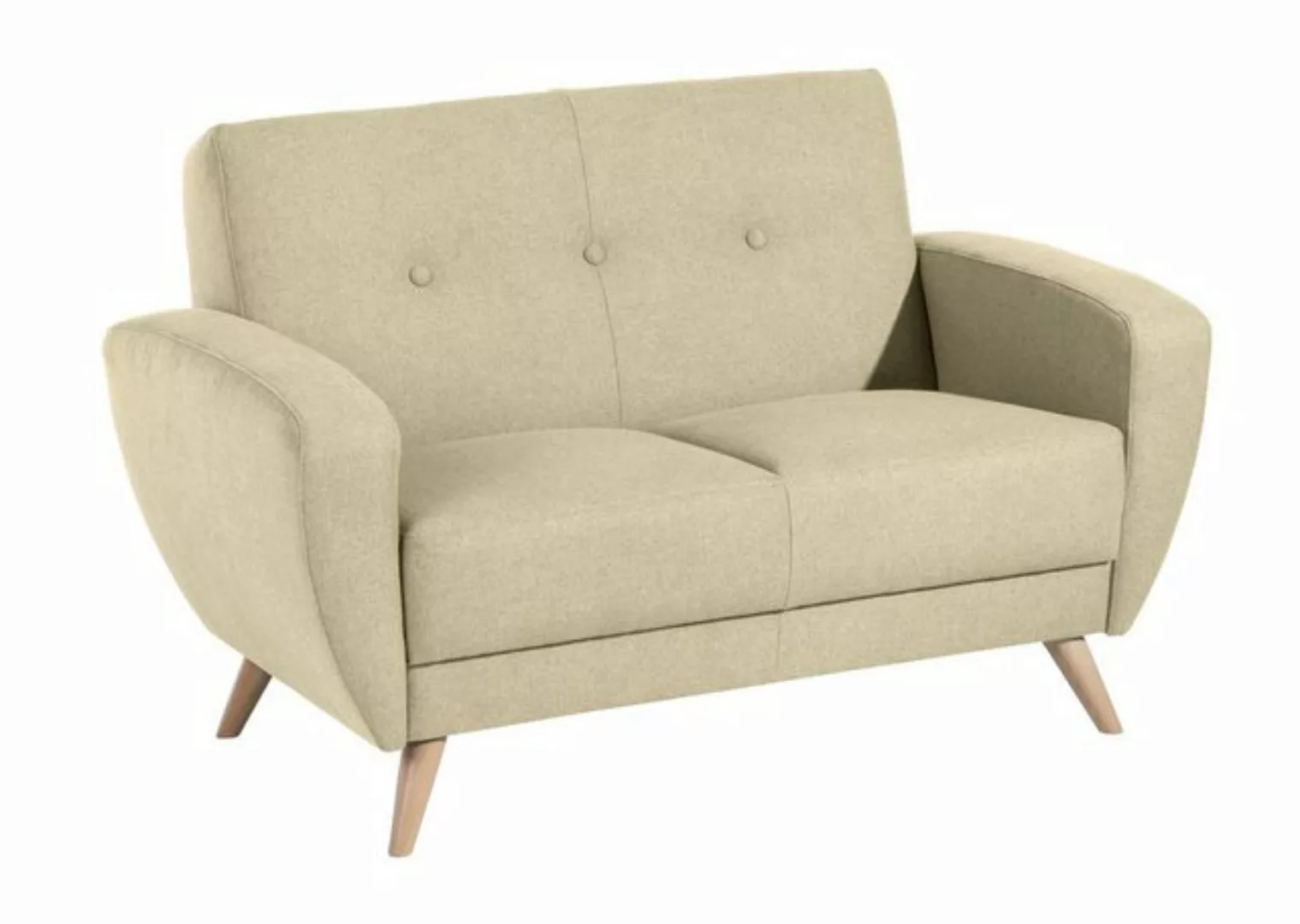 58 aufm Kessel Sofa 2-Sitzer Karen Bezug Samtvelours (mit Clean-Abo Ausrüst günstig online kaufen