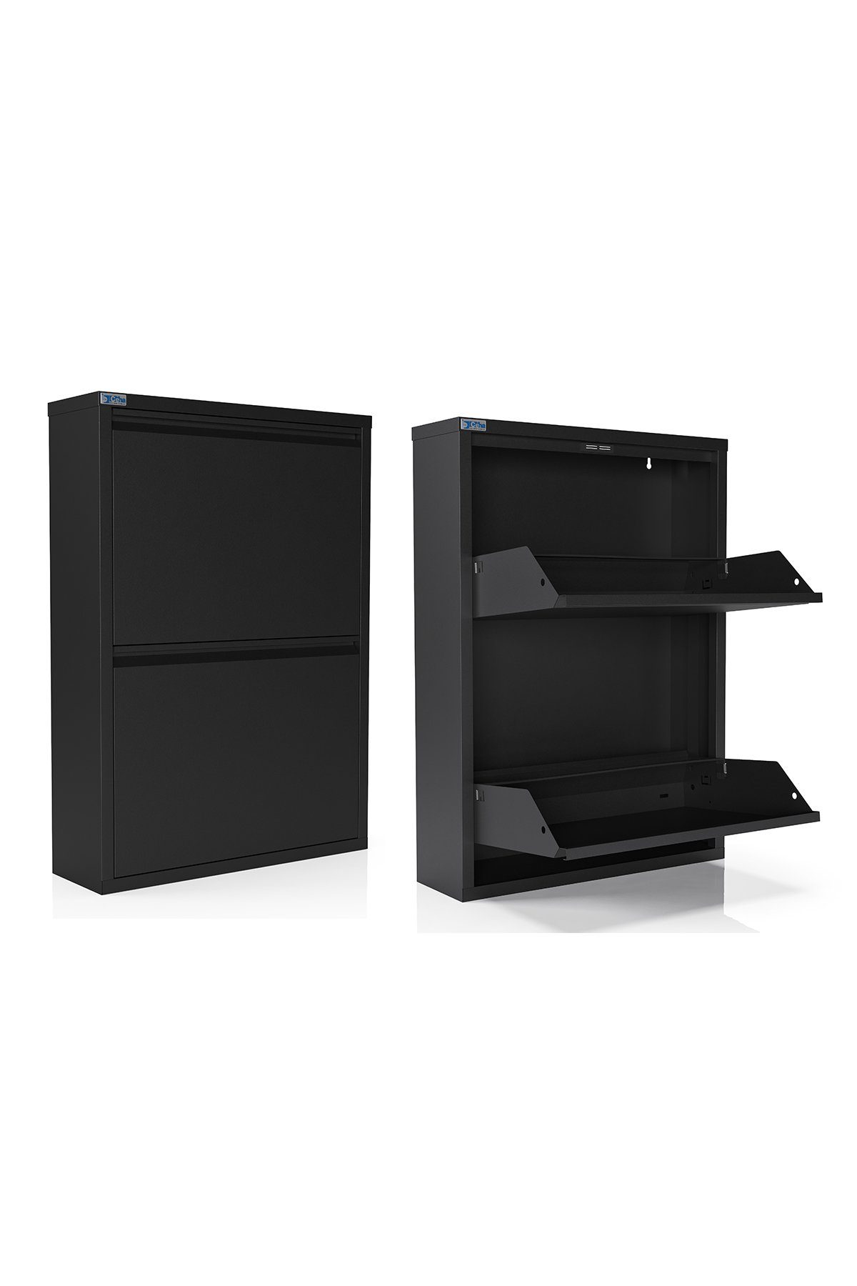 Kaufexpress GmbH Schuhschrank Schuhregal Metall 2–5 günstig online kaufen