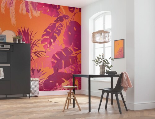 Komar Fototapete Funky Jungle B/L: ca. 250x250 cm günstig online kaufen