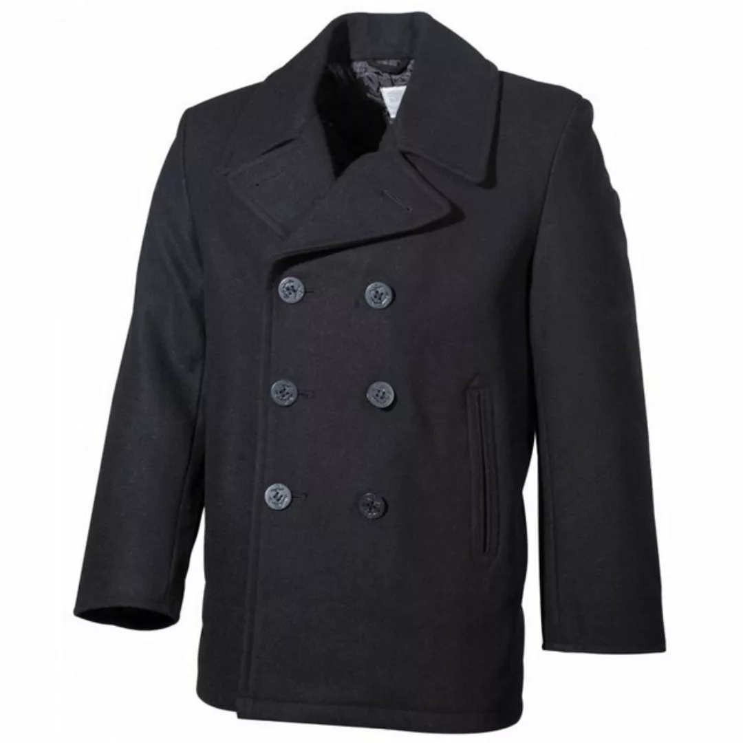 MFH Outdoorjacke US Pea Coat, blau, mit blauen Knöpfen XS günstig online kaufen