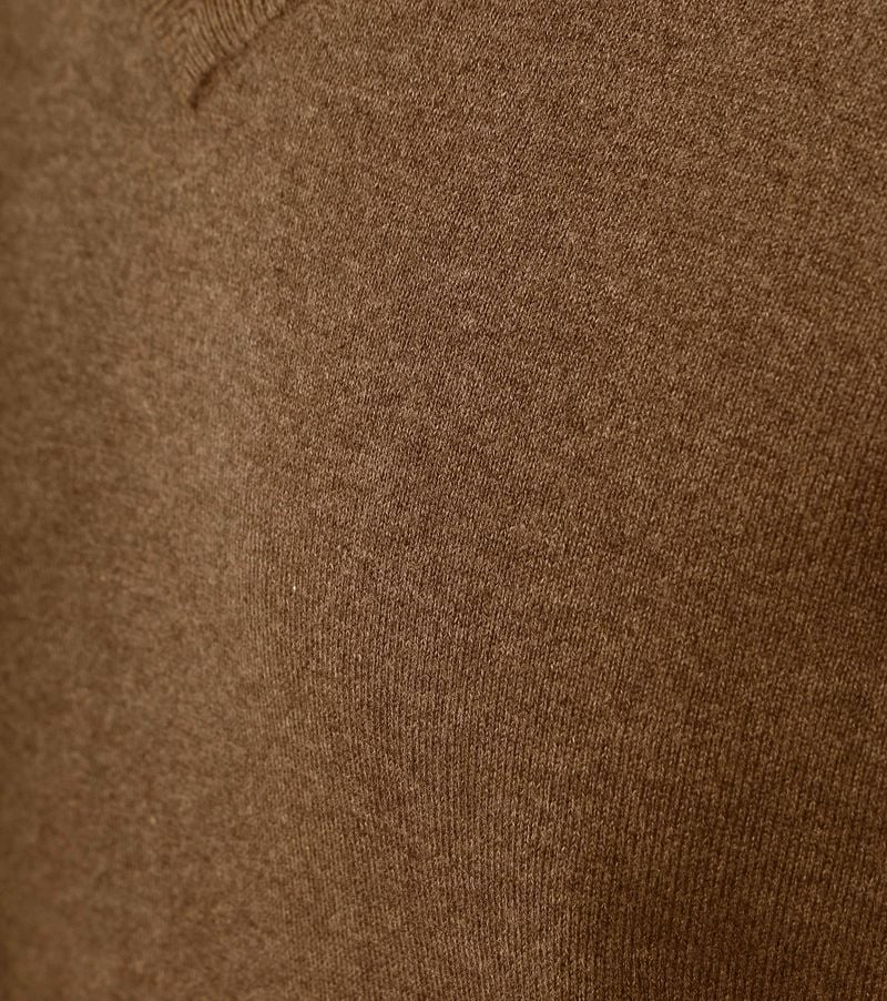 Steppin' Out Pullover Cotton Cashmere V-Ausschnitt Camel - Größe XL günstig online kaufen