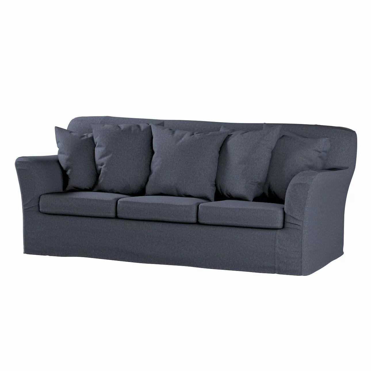 Bezug für Tomelilla 3-Sitzer Sofa nicht ausklappbar, dunkelblau, Sofahusse, günstig online kaufen