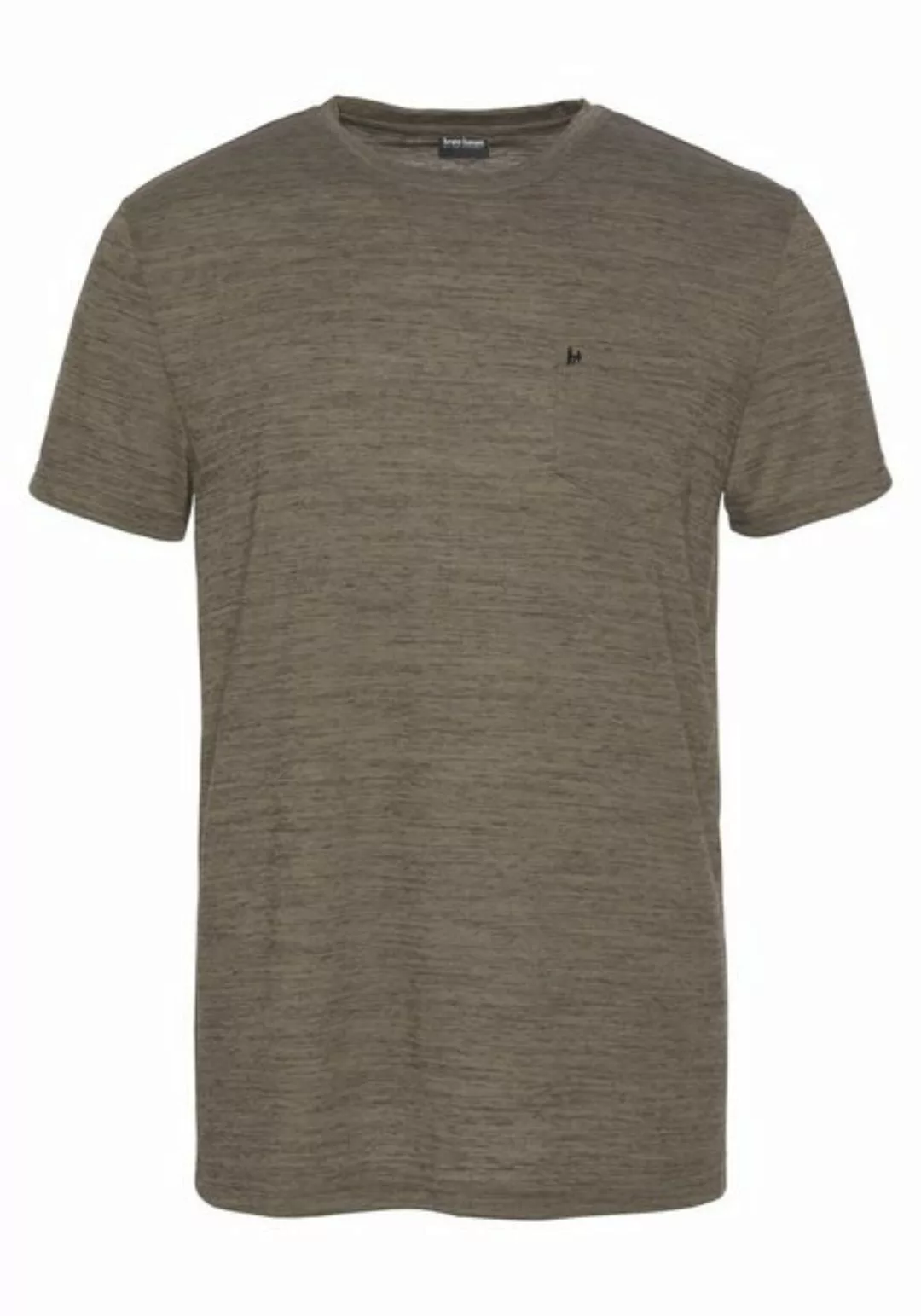 Bruno Banani T-Shirt Kurzarm, Slim Fit, unifarben, Rundhalsausschnitt günstig online kaufen