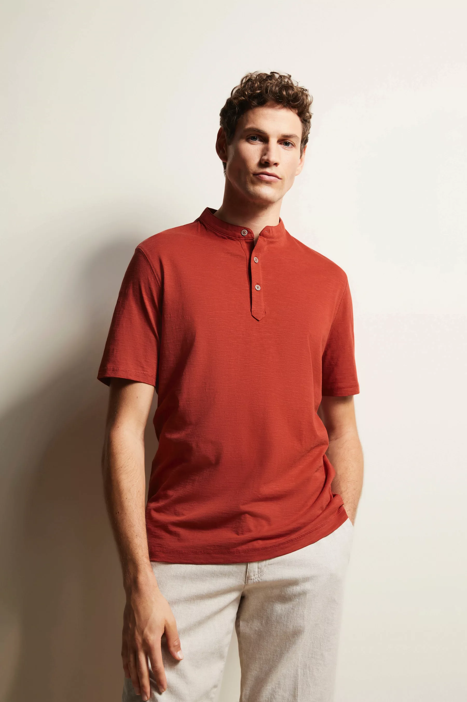 bugatti Poloshirt, mit Stehkragen günstig online kaufen