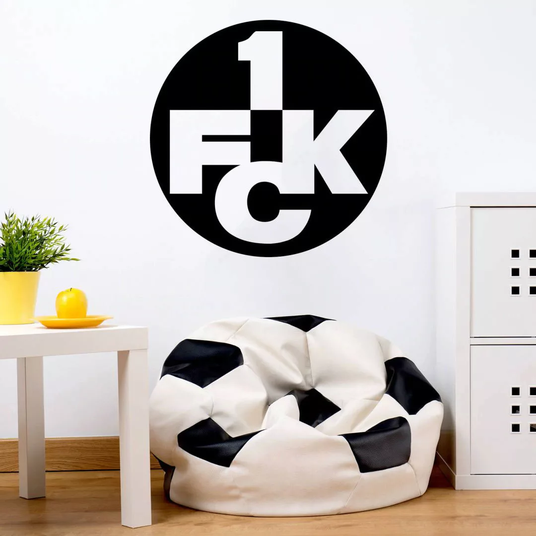 Wall-Art Wandtattoo »1.FC Kaiserslautern Logo«, (1 St.), selbstklebend, ent günstig online kaufen