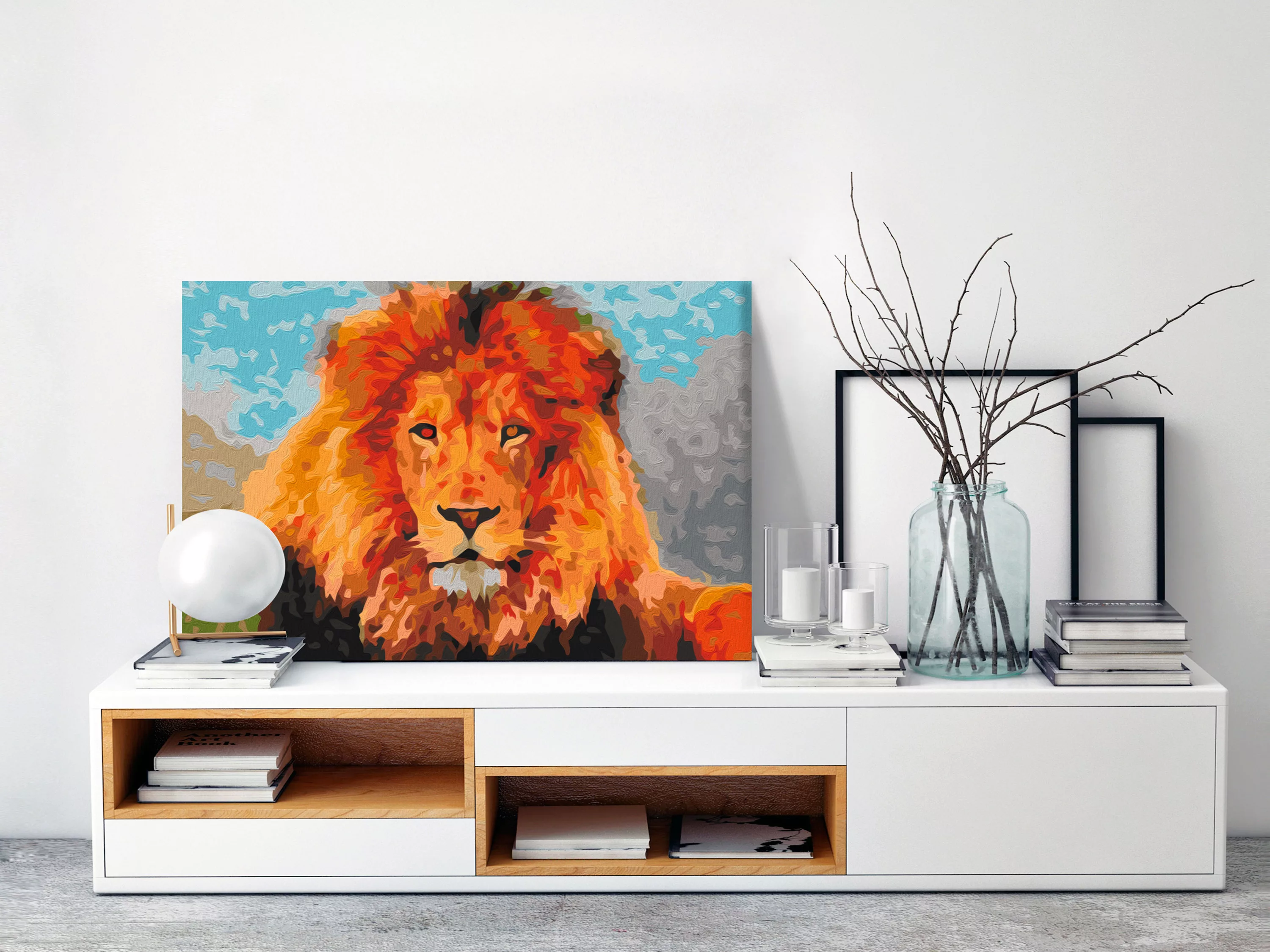 Malen Nach Zahlen - Löwe günstig online kaufen