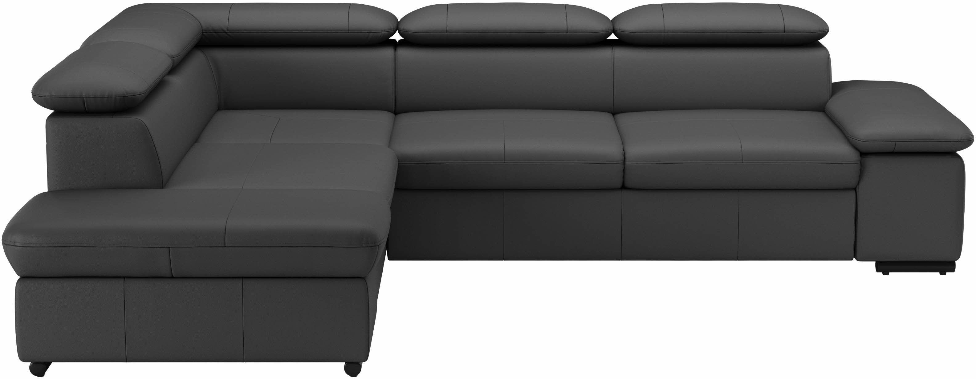 sit&more Ecksofa "Alcudia L-Form", mit Armteilverstellung, optional Kopftei günstig online kaufen