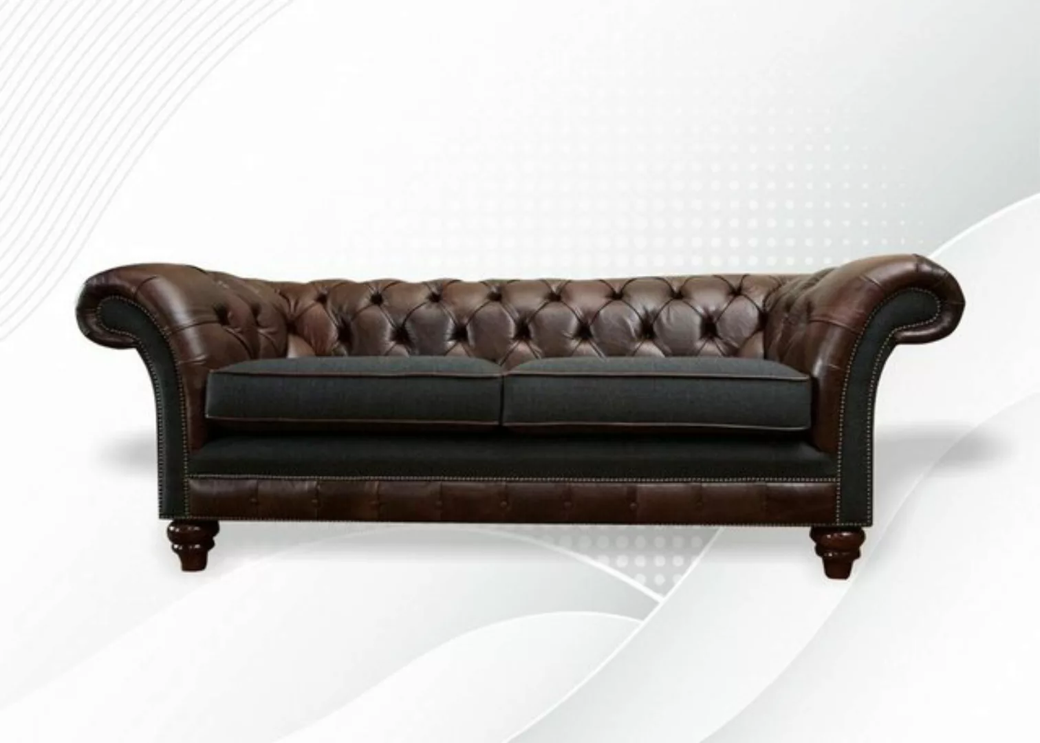 JVmoebel Chesterfield-Sofa, Chesterfield 3 Sitzer Sofa Design Sofa Couch 22 günstig online kaufen