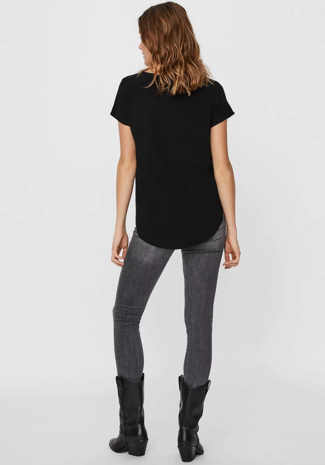 Vero Moda Damen T-Shirt VMBECCA - Regular Fit günstig online kaufen