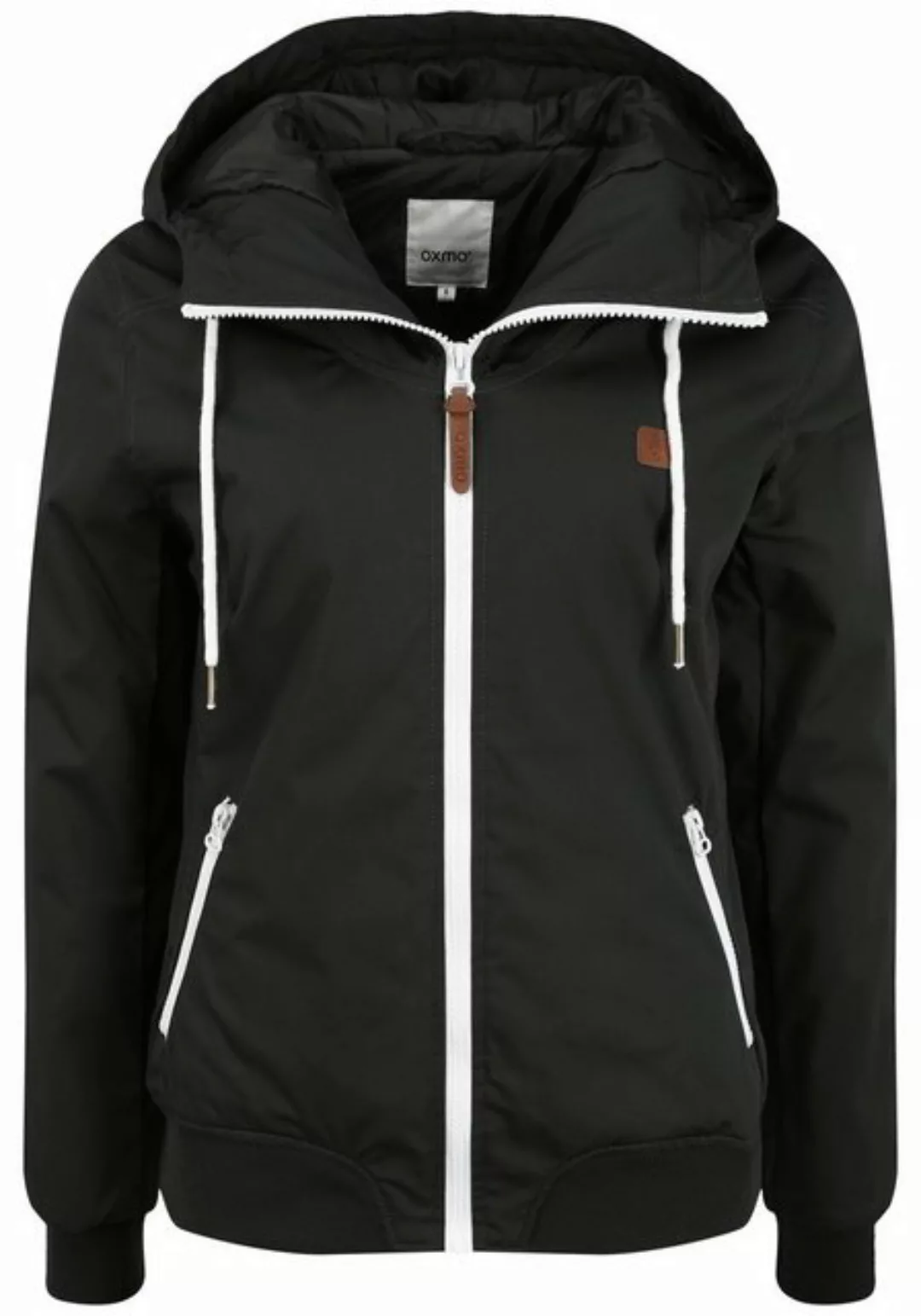 OXMO Kurzjacke OXTila Übergangsjacke mit kontrastfarbenem Reißverschluss günstig online kaufen