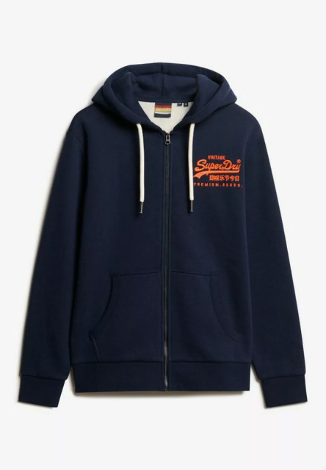 Superdry Kapuzensweatjacke "NEON VL GRAPHIC ZIPHOOD" günstig online kaufen