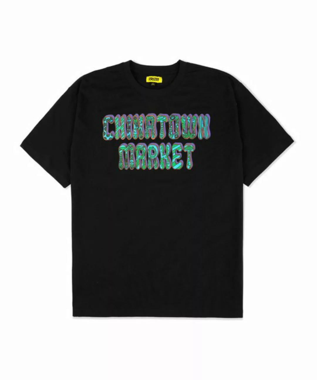 Market T-Shirt Market Hippie F0001 T-Shirt Weiß Baumwolle günstig online kaufen