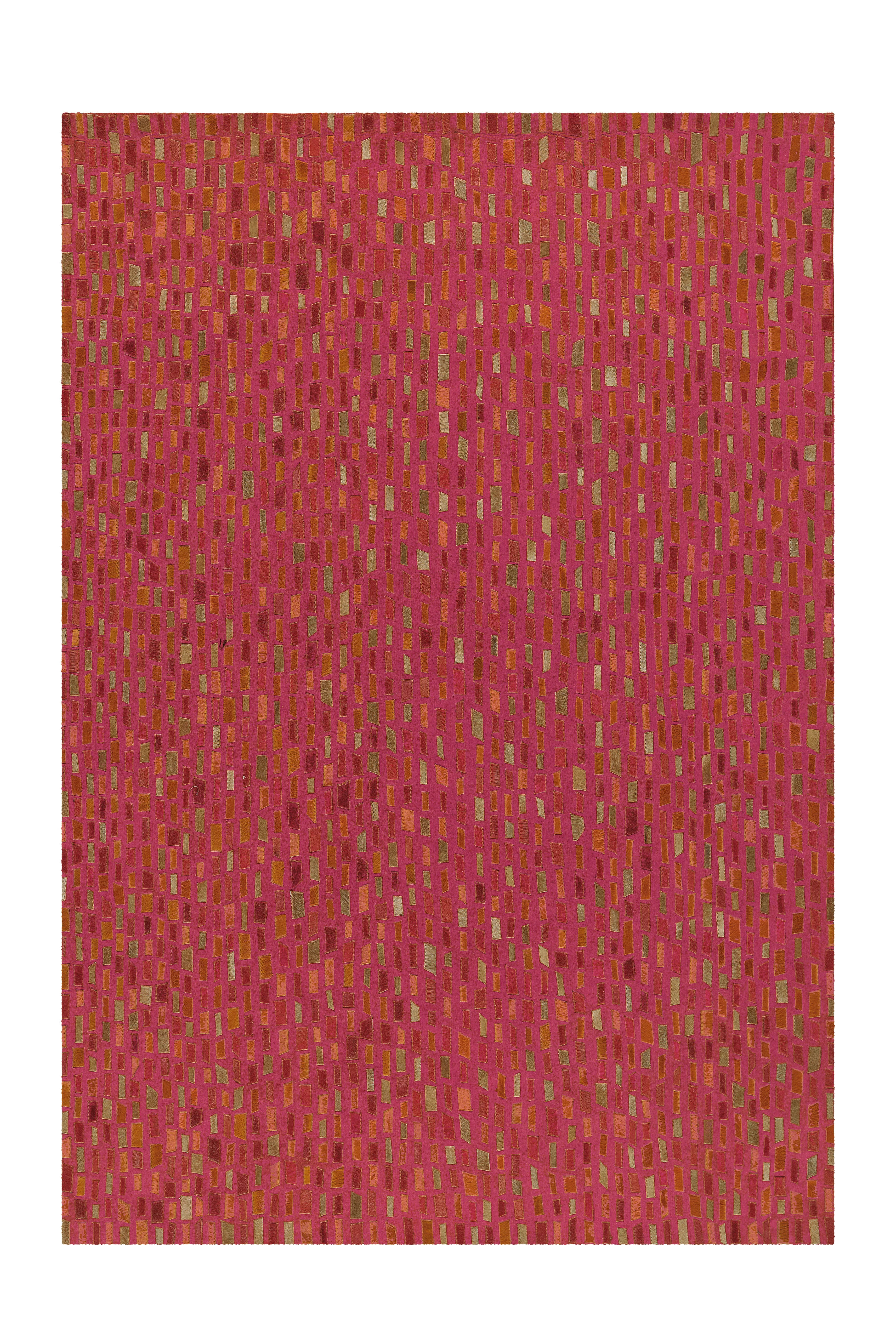 Arte Espina Flachflorteppich Wild 8022 Rot 140cm X 200cm günstig online kaufen