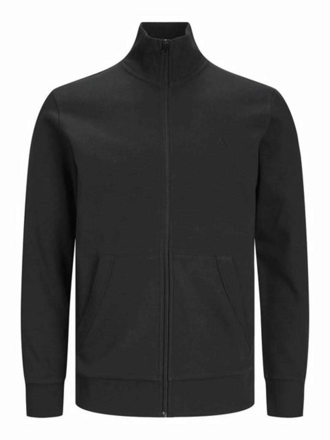 Jack & Jones  Sweatshirt 12250737 PAULOS SWEAT ZIP-BLACK günstig online kaufen