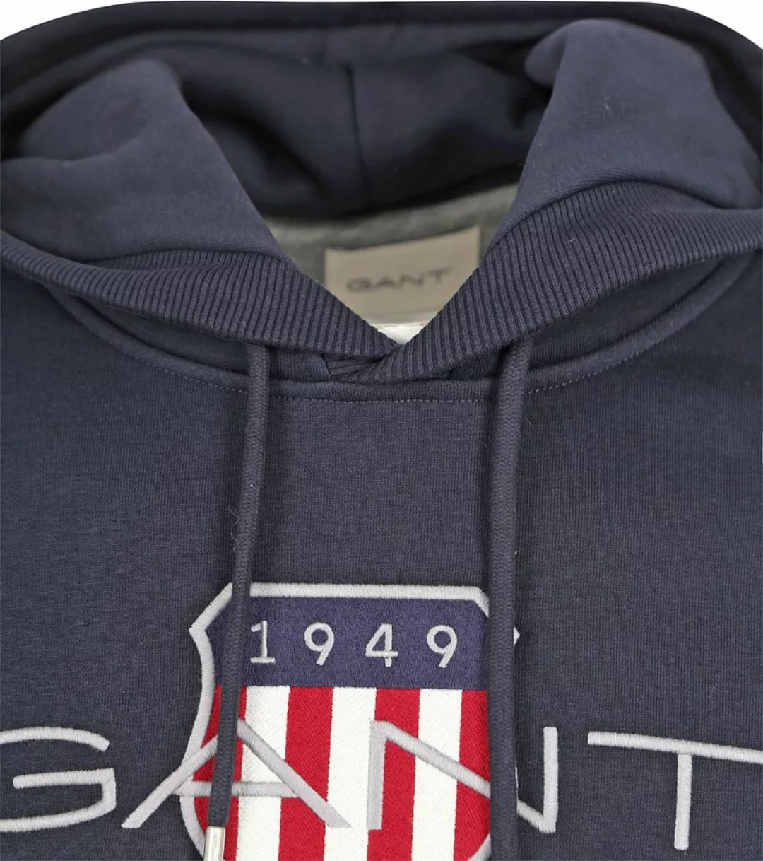 Gant Hoodie Archive Shield Navy - Größe XL günstig online kaufen