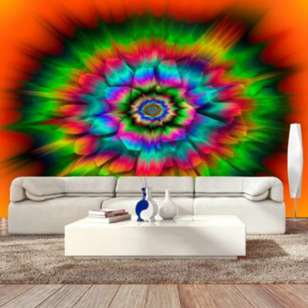 artgeist Fototapete Farbenkaleidoskop mehrfarbig Gr. 100 x 70 günstig online kaufen