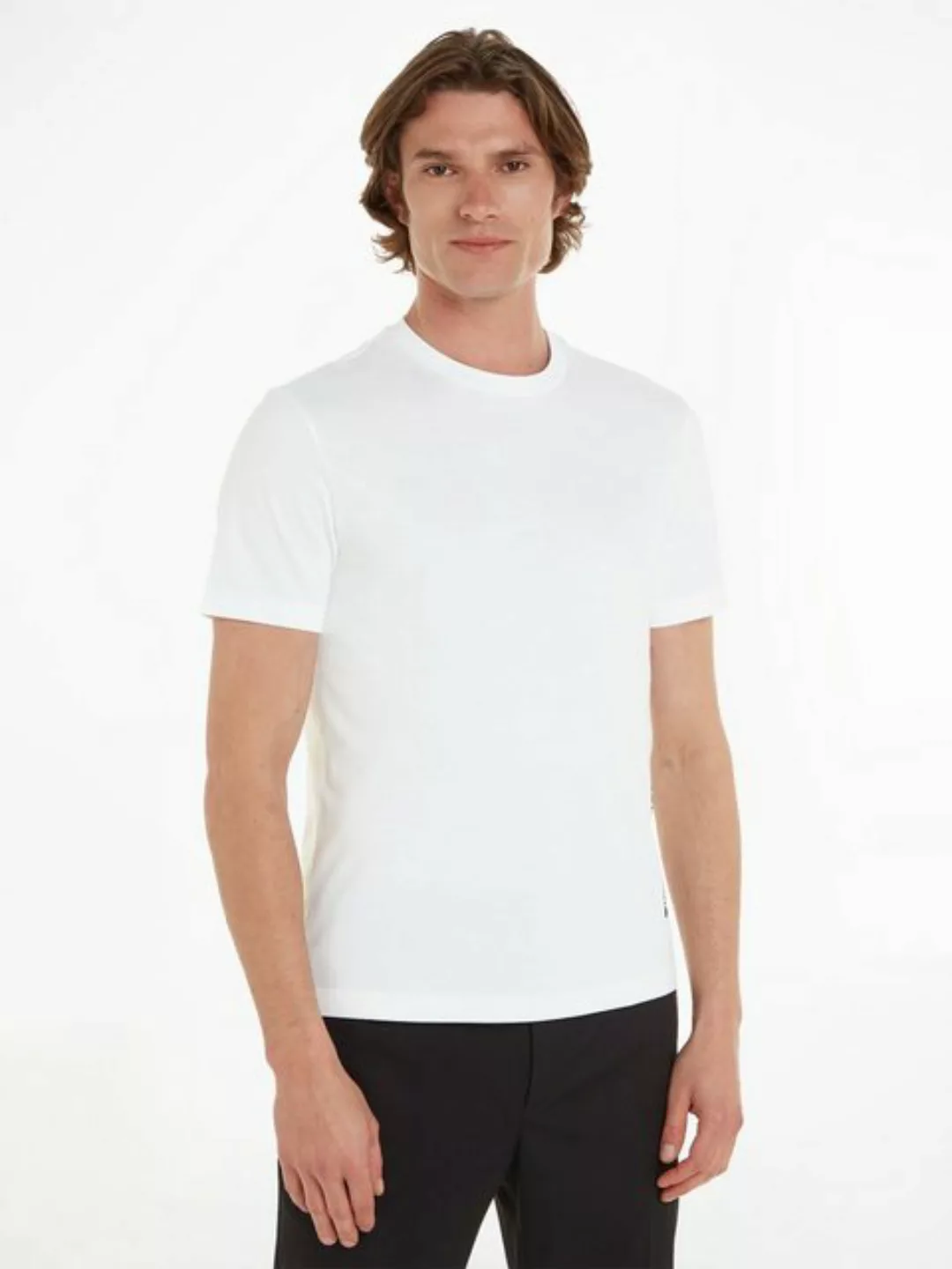 Calvin Klein T-Shirt OFF-PLACED LOGO T-SHIRT günstig online kaufen