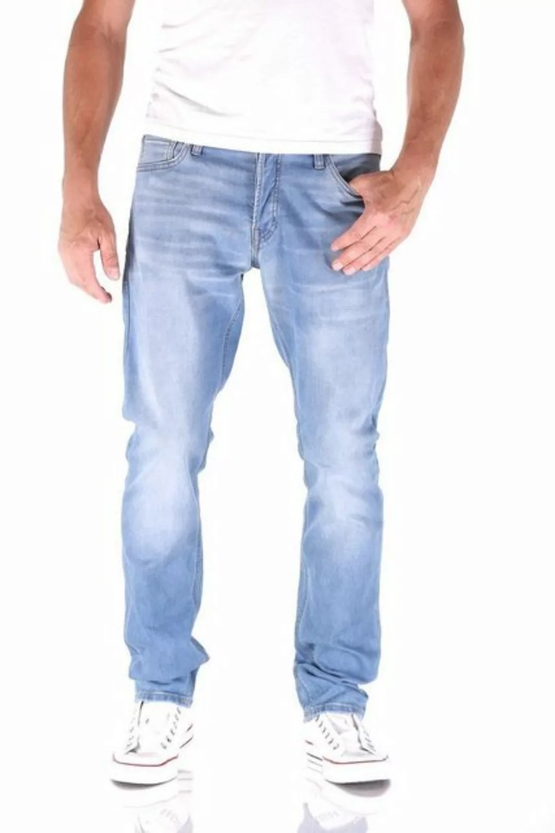 Jack & Jones Slim-fit-Jeans Jack & Jones Glenn Dash Indigo Slim Fit Herren günstig online kaufen