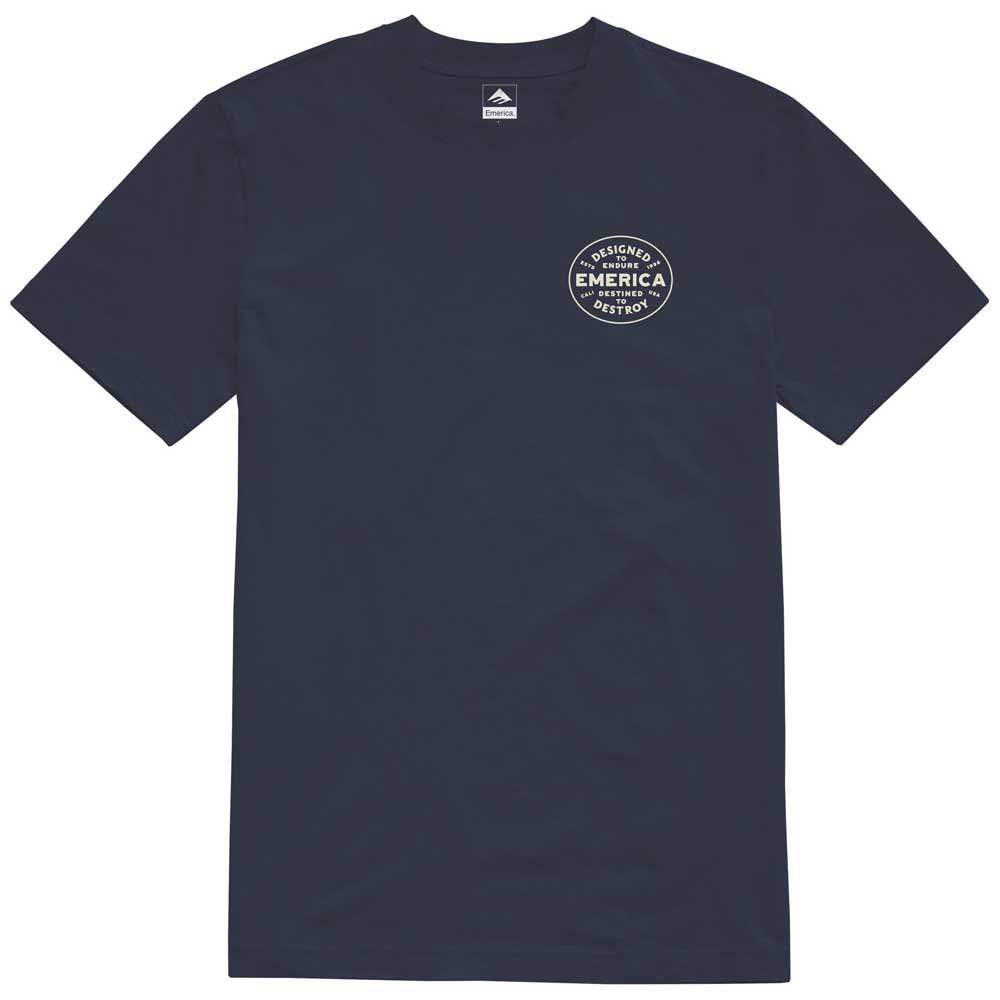 Emerica Destroy Kurzärmeliges T-shirt M Navy günstig online kaufen