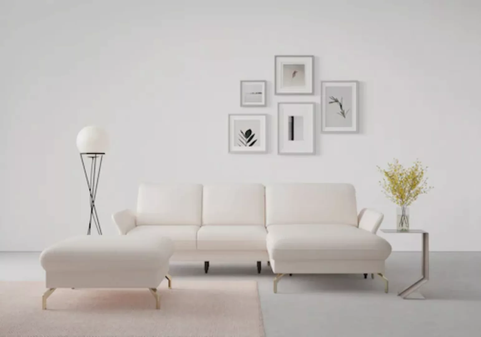 sit&more Ecksofa »Fashion L-Form«, wahlweise mit Kopfteilverstellung, Vorzi günstig online kaufen