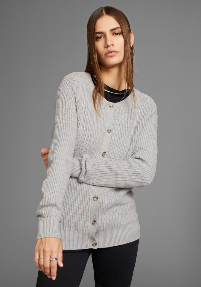 HECHTER PARIS Cardigan mit Knopfleiste - NEUE KOLLEKTION günstig online kaufen