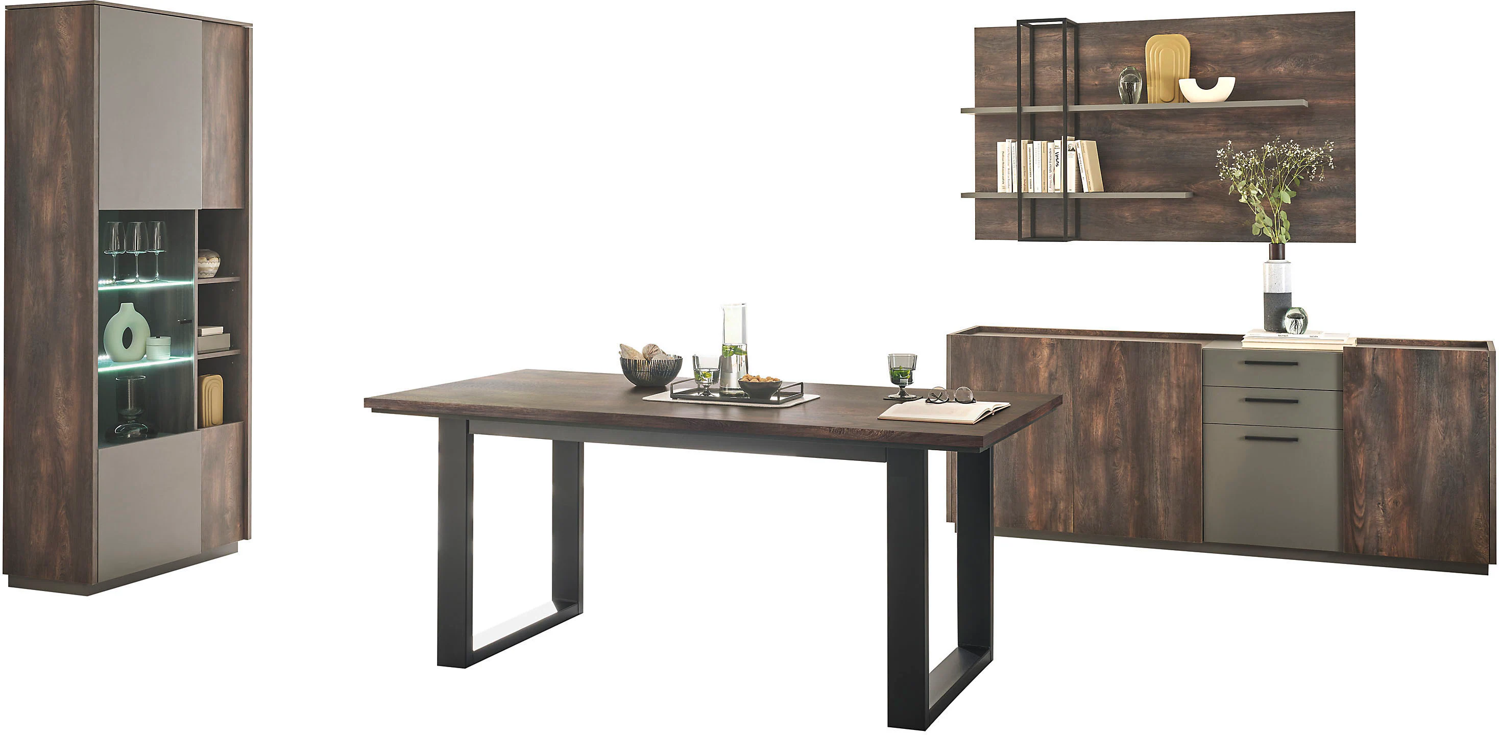 INOSIGN Esszimmer-Set "LARGO", (Set, 4 St.) günstig online kaufen