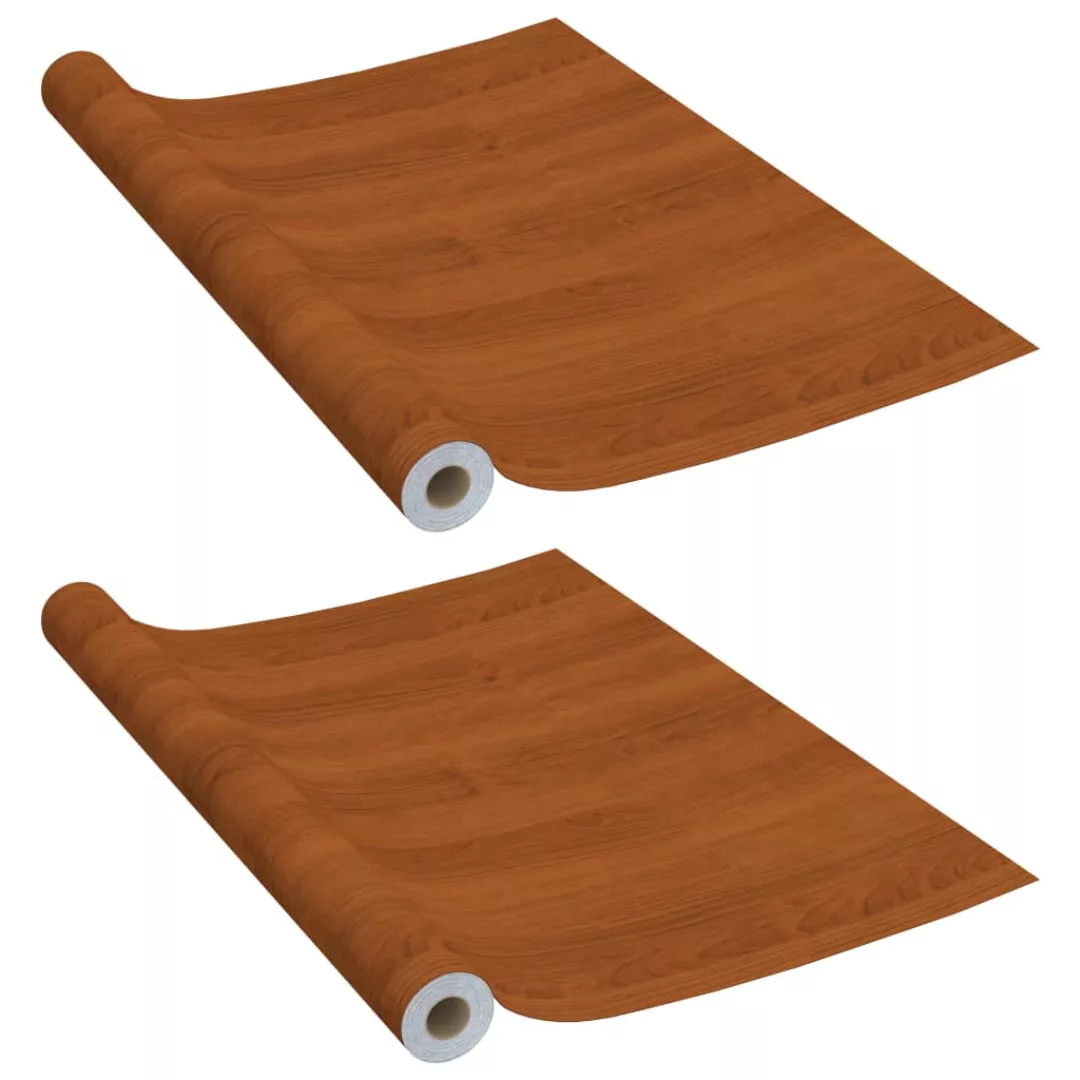 Selbstklebende Türfolien 2 Stk. Helle Eiche 210 X 90 Cm Pvc günstig online kaufen