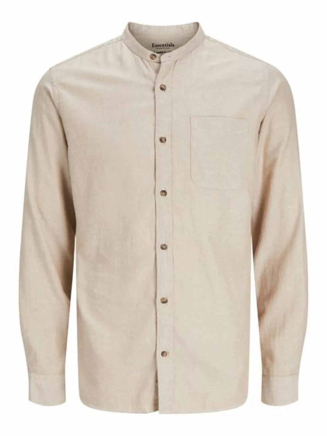 Jack & Jones Langarmhemd "JJEBAND MELANGE SHIRT LS SN" günstig online kaufen