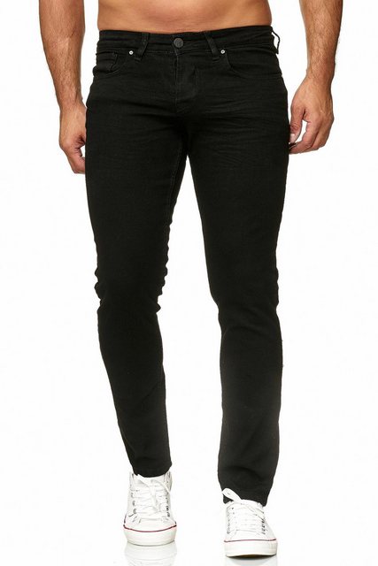 Elara Slim-fit-Jeans Elara Herren Jeans Slim Fit Hose Denim Stretch (1-tlg) günstig online kaufen