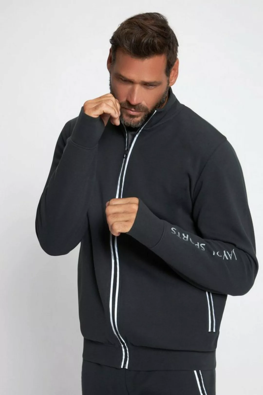 JP1880 Fleecejacke Sweatjacke FLEXNAMIC® Fitness Stehkragen günstig online kaufen