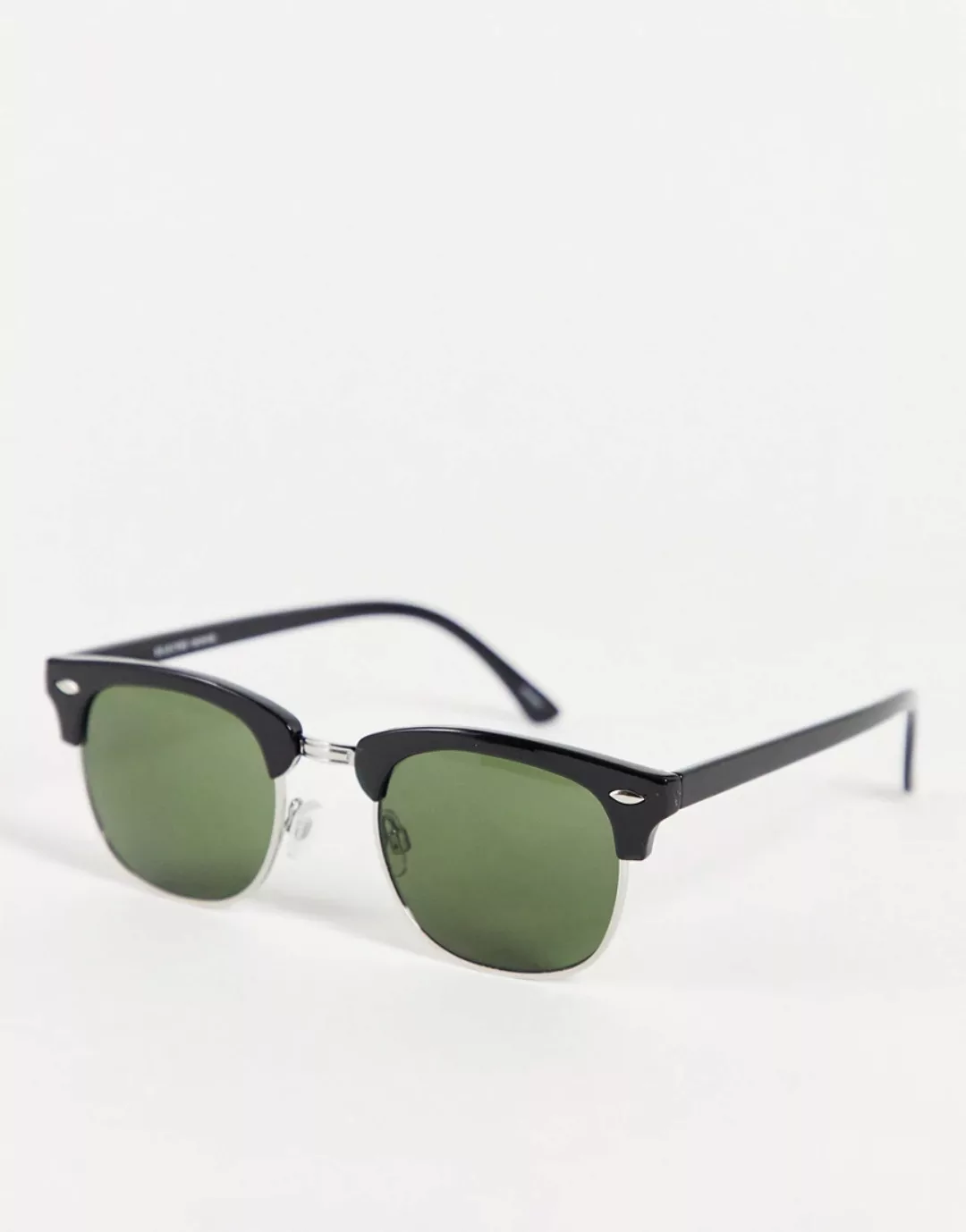 Selected Homme – Schwarze Retro-Sonnenbrille günstig online kaufen