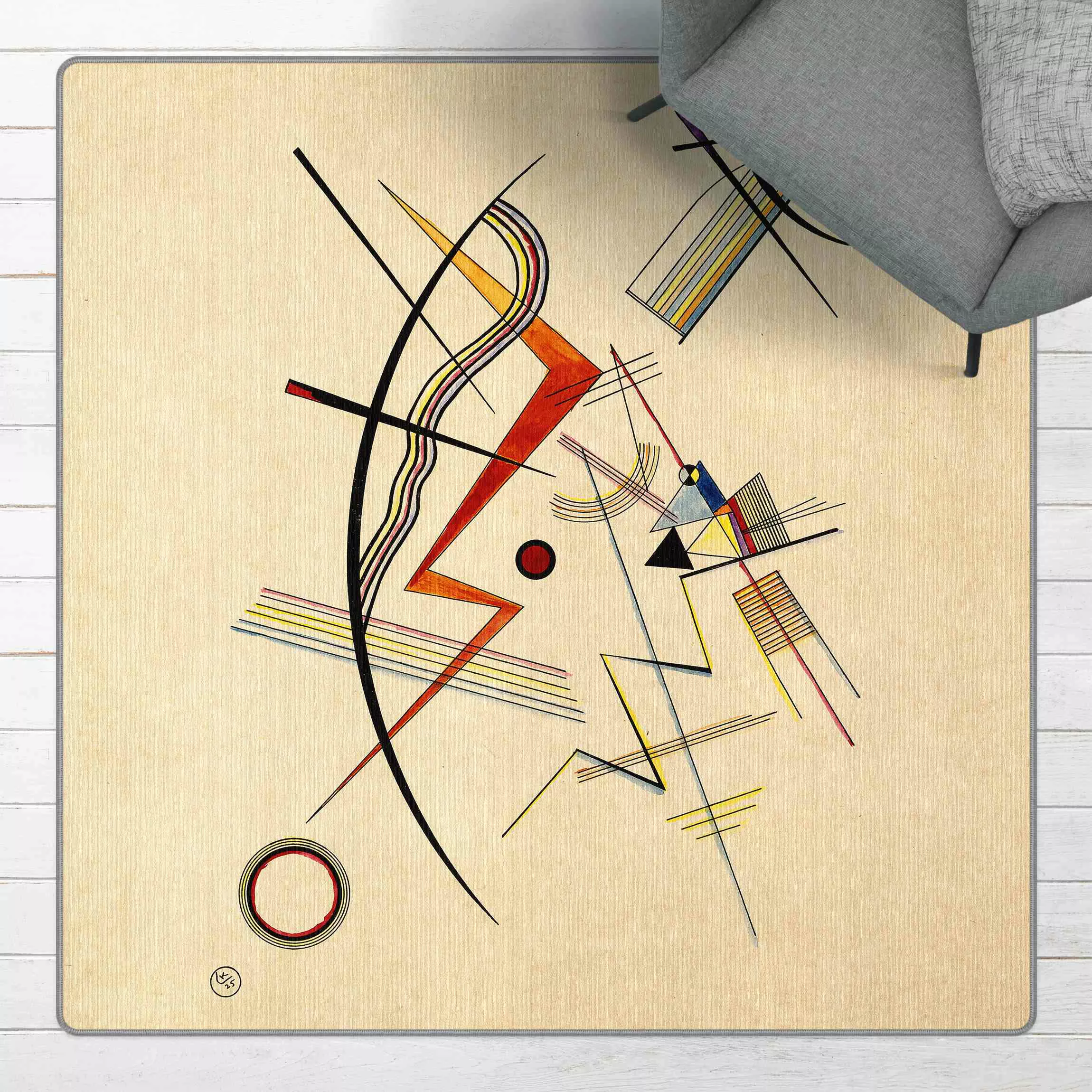 Teppich Wassily Kandinsky - Jahresgabe günstig online kaufen