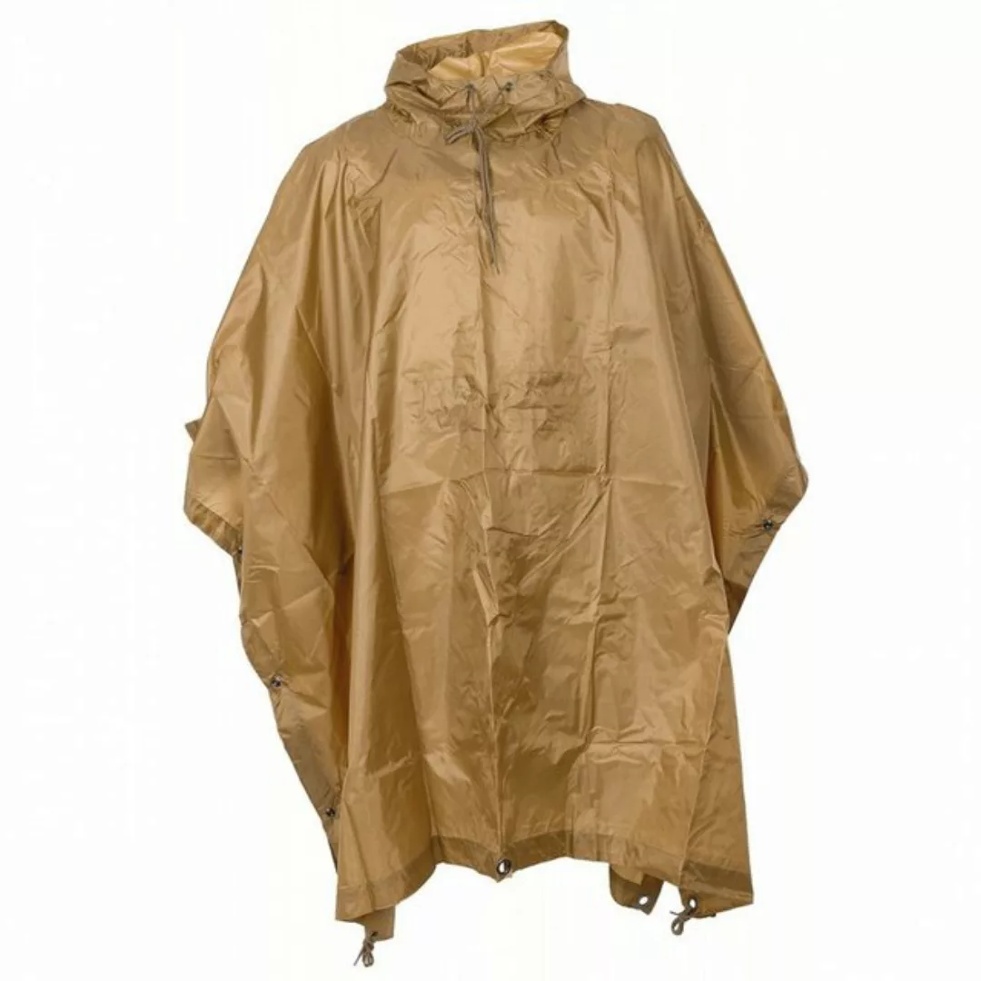 MFH Poncho 08524R - US Poncho - Gr. 144 x 223 cm - coyote tan günstig online kaufen