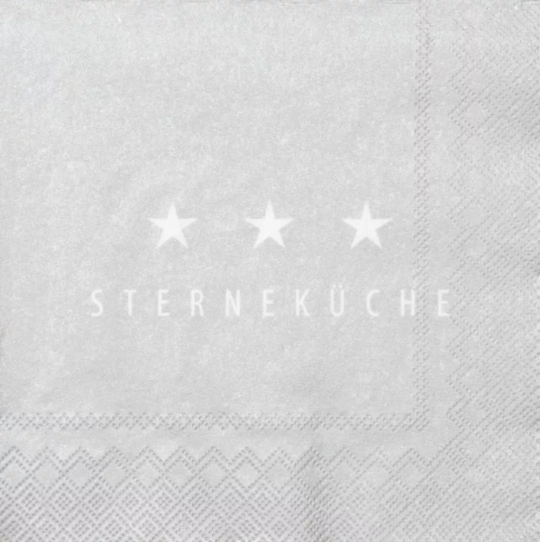 Serviette - Sterneküche 33x33 cm günstig online kaufen