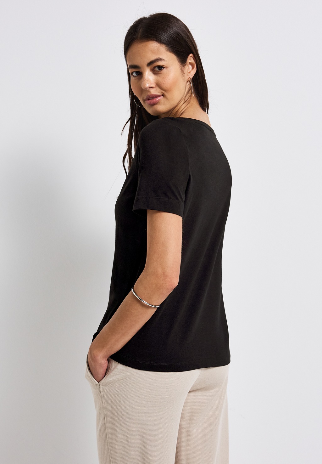 STREET ONE T-Shirt, aus reiner Baumwolle günstig online kaufen